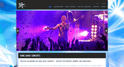 Desktop Screenshot of bangbangconcerts.de